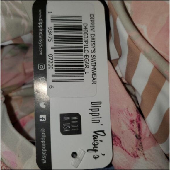 Dippin Daisy's Sz L Festival Scope Bikini Top - Picture 11 of 12